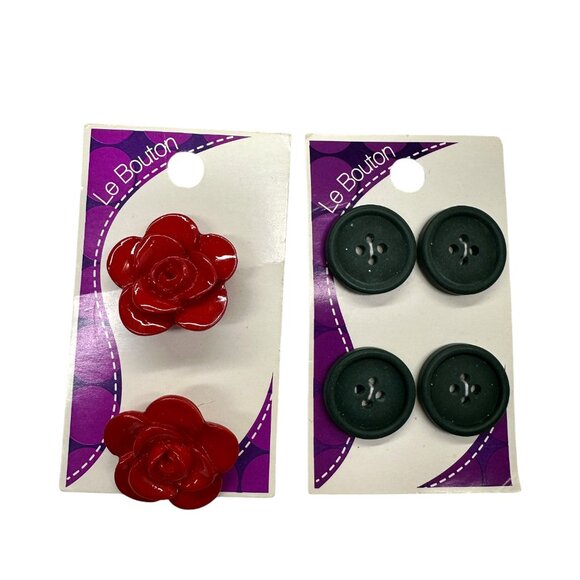 Craft Buttons - Lot of 5 Packages - Picture 2 of 9